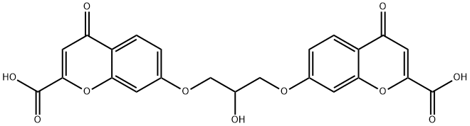 1,3-bis(2-carboxychromone-7-oxy)-2-hydroxypropane