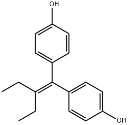 4-[2-ethyl-1-(4-hydroxyphenyl)but-1-enyl]phenol