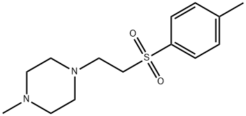 1-Methyl-4-(2-[(4-methylphenyl)sulfonyl]ethyl)piperazine