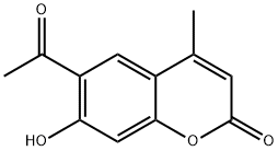 6-乙酰-7-羟基-4-甲基-苯并吡喃-2-酮