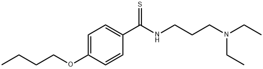 p-Butoxy-N-[3-(diethylamino)propyl]thiobenzamide