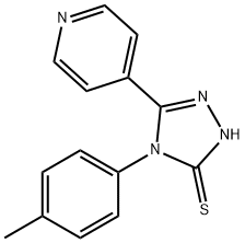 4-(4-甲基苯基)-5-(4-吡啶基)-4H-1,2,4-三唑-3-硫醇