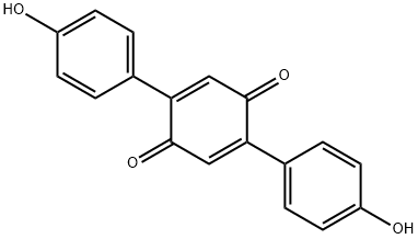 2,5-Bis(4-hydroxyphenyl)-2,5-cyclohexadiene-1,4-dione