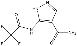 5-(2,2,2-TrifluoroacetaMido)-1H-pyrazole-4-carboxaMide