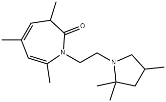 1,3-Dihydro-3,5,7-trimethyl-1-[2-(2,2,4-trimethyl-1-pyrrolidinyl)ethyl]-2H-azepin-2-one