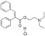 2-(二乙氨基)乙基(亚苄基)苯乙酸盐酸盐