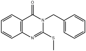 2-(甲基硫代)-3-(苯基甲基)-4(3H)-喹唑啉酮