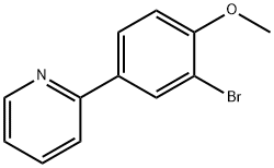 2-(3-溴-4-甲氧基苯在)吡啶