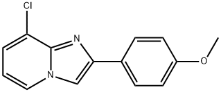 8-氯-2-(4-甲氧基苯基)-咪唑并[1,2-A]吡啶