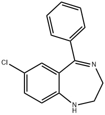 7-Chloro-2,3-dihydro-5-phenyl-1H-1,4-benzodiazepine