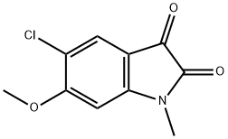 5-Chloro-6-methoxy-1-methyl-1H-indole-2,3-dione