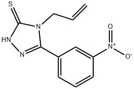 4-烯丙基-5-(3-硝基-苯基)-4H-[1,2,4]三唑-3-硫醇