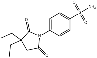 4-(3,3-Diethyl-2,5-dioxo-1-pyrrolidinyl)benzenesulfonamide