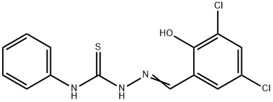 2-[(3,5-Dichloro-2-hydroxyphenyl)methylene]-N-phenyl-1-hydrazinecarbothioamide