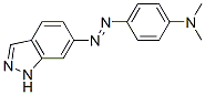 4-(1H-Indazol-6-ylazo)-N,N-dimethylbenzen-1-amine