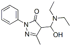 4-[(Diethylamino)hydroxymethyl]-3,4-dihydro-5-methyl-2-phenyl-2H-pyrazol-3-one