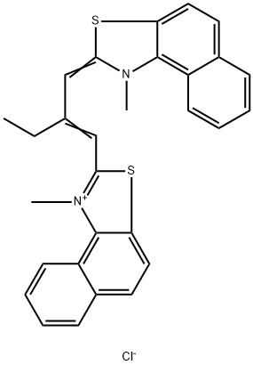 1-Methyl-2-[2-[1-methylnaphtho[1,2-d]thiazole-2(1H)-ylidenemethyl]-1-butenyl]naphtho[1,2-d]thiazole-1-ium·chloride