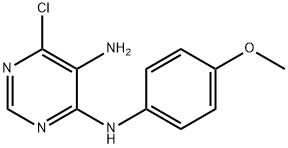 6-氯-N4-(4-甲氧苯基)嘧啶-4,5-二胺