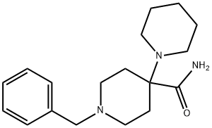 1'-(phenylmethyl)-[1,4'-bipiperidine]-4'-carboxamide