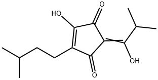 4-羟基-2-(1-羟基-2-甲基亚丙基)-5-异戊基-4-环戊烯-1,3-二酮