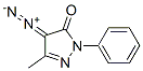 1-Phenyl-3-methyl-4-diazo-1H-pyrazole-5(4H)-one