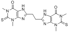 8,8'-Ethylenebis[3,7-dihydro-1,3-dimethyl-2-thioxo-1H-purin-6(2H)-one]