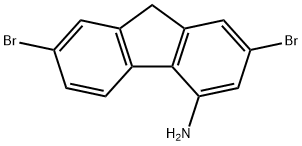 2,7-Dibromo-9H-fluoren-4-amine