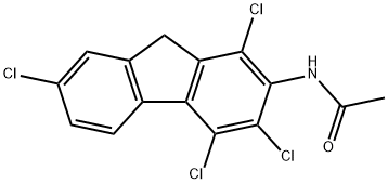 N-(1,3,4,7-tetrachloro-9H-fluoren-2-yl)acetamide