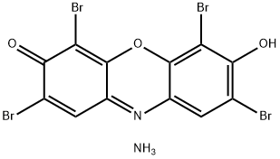 2,4,6,8-四溴-7-羟基-3H-吩恶嗪-3-酮铵盐