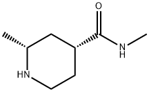 4-Piperidinecarboxamide,N,2-dimethyl-,(2R-cis)-(9CI)