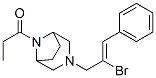 3-(2-Bromo-3-phenylallyl)-8-propionyl-3,8-diazabicyclo[3.2.1]octane