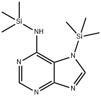 6-(Trimethylsilylamino)-7-(trimethylsilyl)-7H-purine