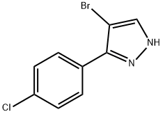 4-溴-3-(4-氯苯基)-1H-吡唑