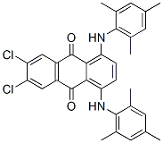 6,7-dichloro-1,4-bis(2,4,6-trimethylanilino)anthraquinone