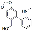 6-[2-(Methylamino)phenyl]-1,3-benzodioxole-5-methanol