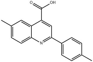 6-甲基-2-(4-甲基苯基)-喹啉-4-羧酸