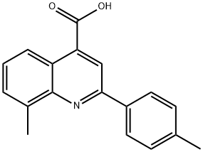 8-甲基-2-(4-甲基苯基)-喹啉-4-羧酸