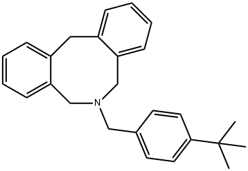 6-(p-tert-Butylbenzyl)-5,6,7,12-tetrahydrodibenz[c,f]azocine