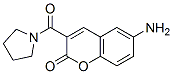 6-Amino-3-(pyrrolidin-1-ylcarbonyl)coumarin