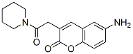 6-Amino-3-[(piperidinocarbonyl)methyl]coumarin