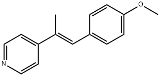 4-[2-(4-METHOXYPHENYL)-1-METHYLVINYL]PYRIDINE