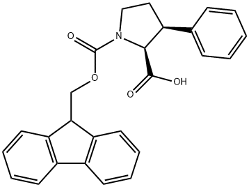 FMOC-顺式-外消旋-3-苯基吡咯烷-2-羧酸