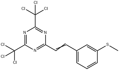 4,6-Bis-(trichloromethyl)-2-(4-thiomethoxyst