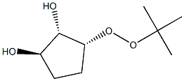 1,2-Cyclopentanediol,3-[(1,1-dimethylethyl)dioxy]-,(1-alpha-,2-bta-,3-bta-)-(9CI)