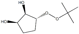 1,2-Cyclopentanediol,3-[(1,1-dimethylethyl)dioxy]-,(1-alpha-,2-alpha-,3-bta-)-(9CI)