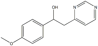 1-(4-甲氧基苯基)-2-(嘧啶-4-基)乙醇