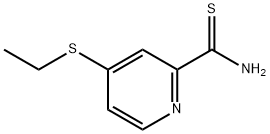 2-Pyridinecarbothioamide,4-(ethylthio)-(9CI)