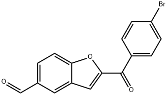 2-(4-BROMOBENZOYL)-1-BENZOFURAN-5-CARBALDEHYDE