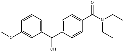 rac-4-(3’-Methoxy-α-hydroxybenzyl)-N,N-diethylbenzamide