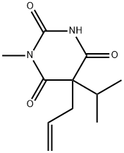 5-烯丙基-5-异丙基-1-甲基巴比妥酸